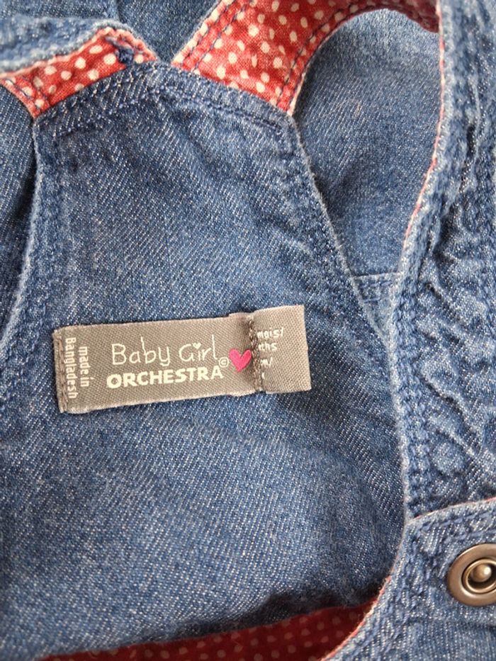 Salopette short Orchestra taille 18 mois - photo numéro 4