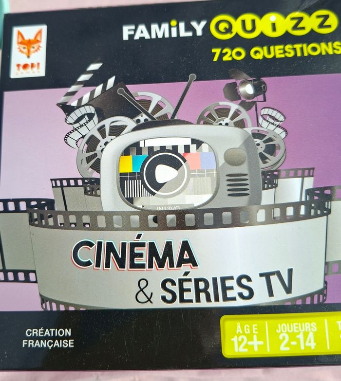 JEU " FAMILLY QUIZZ " Cinéma et Série TV