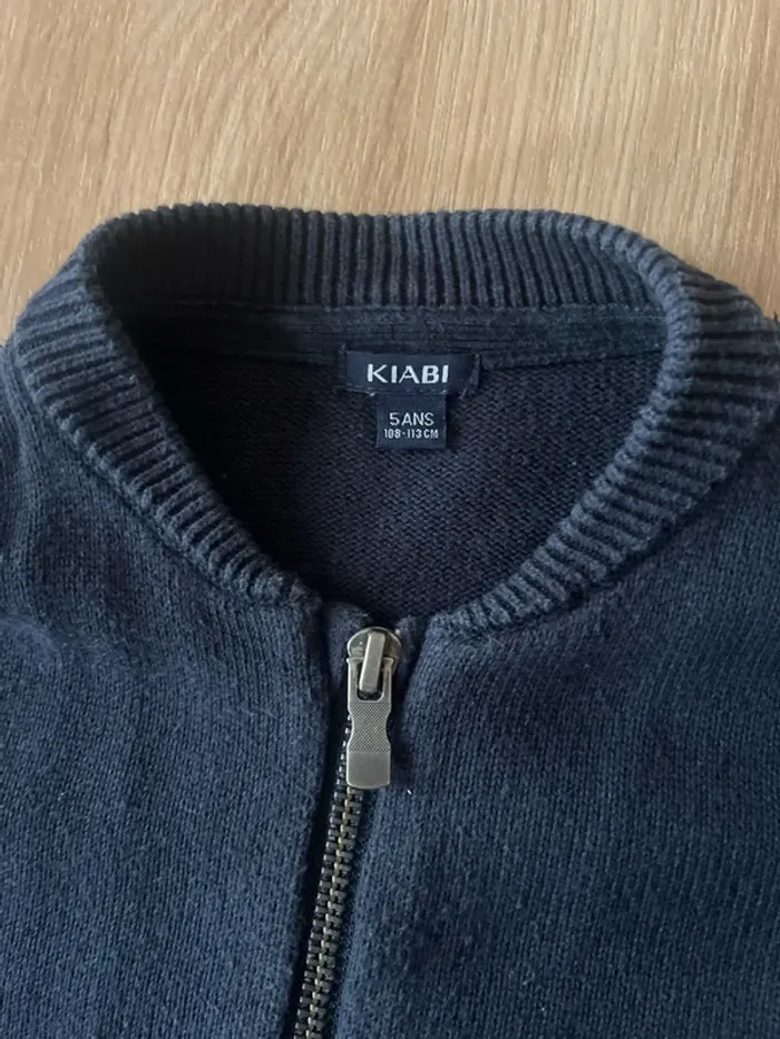 Gilet bleu marine - photo numéro 3