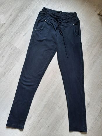 Pantalon noir Made in Italy T36