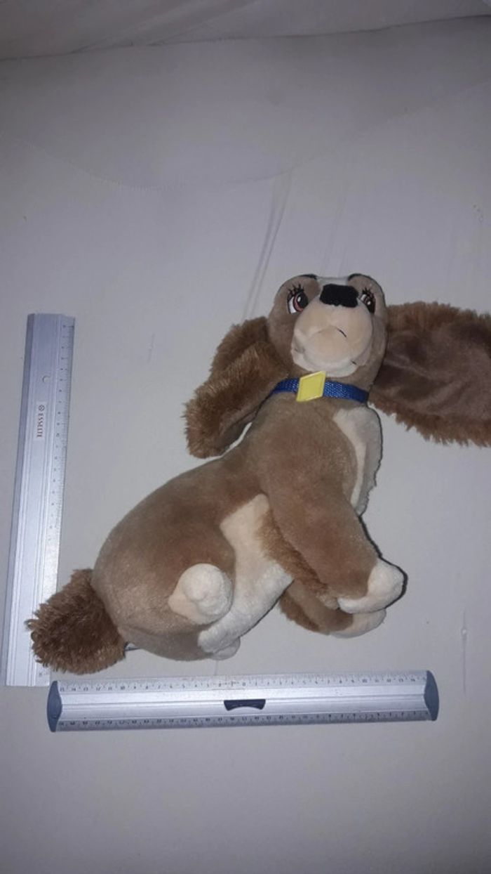 Belle et le clochard peluche