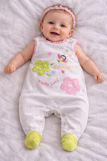 Pyjama bébé fille 3 mois Gémo sans manches