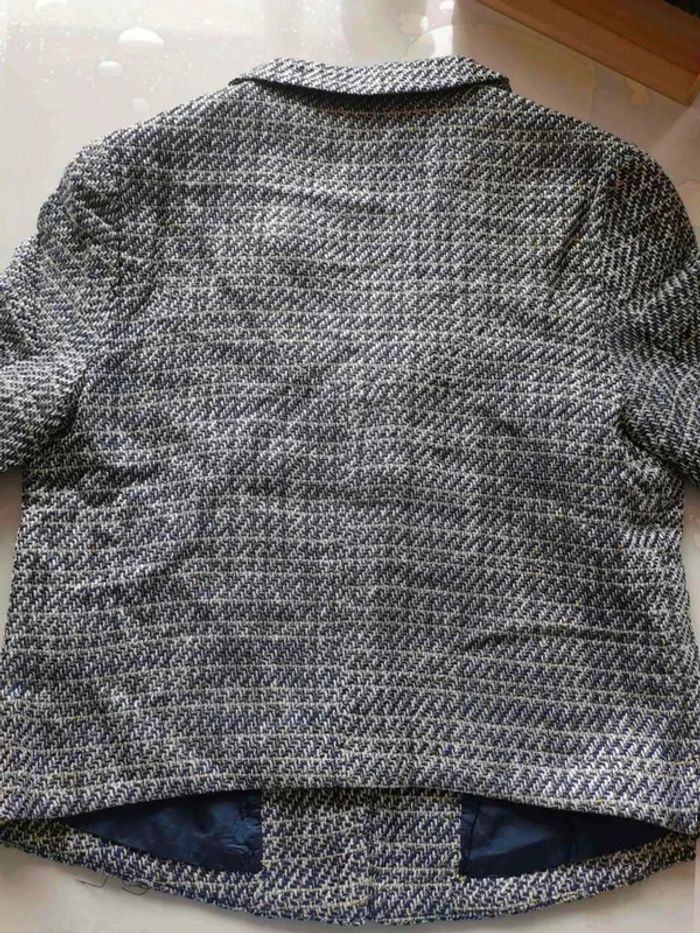 Veste type blazer  tissé  neuve M - photo numéro 3