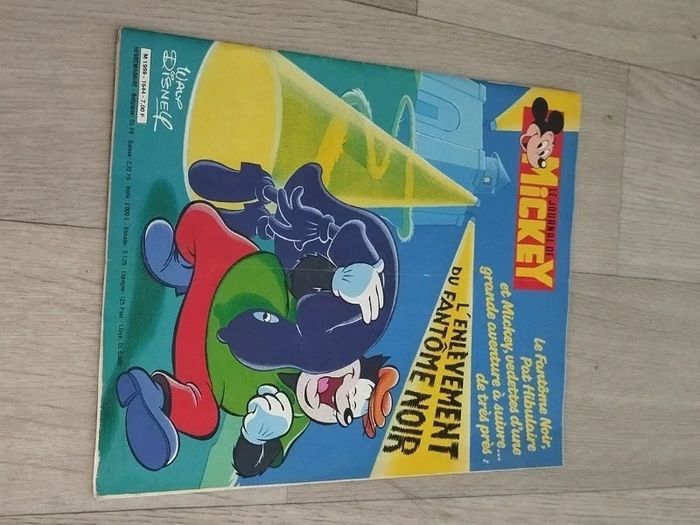 Lot Vintage 7 magazines Journal de Mickey année 1984 L060  7596080837 - photo numéro 5