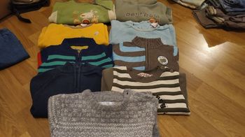 lot pull garçon 12 mois