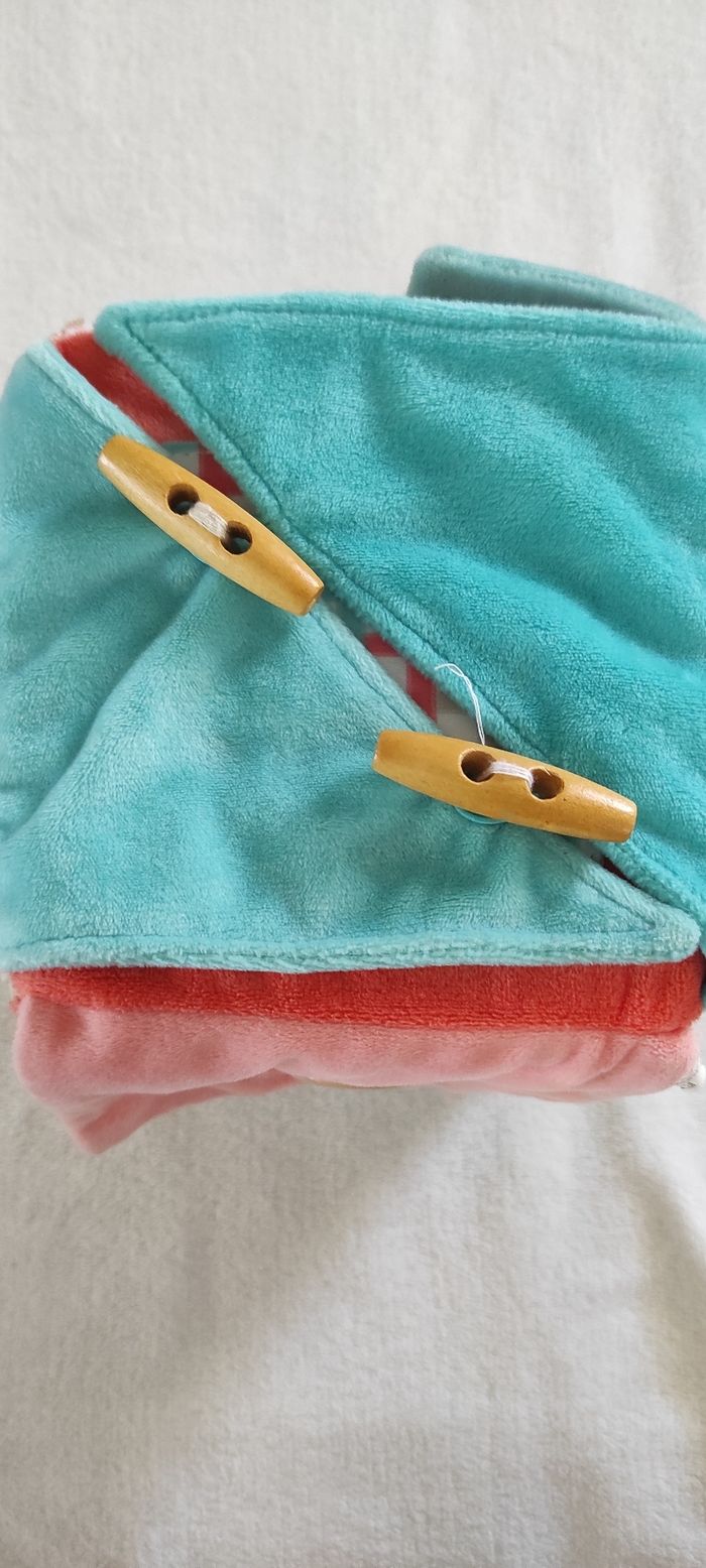 Cube tissu pour apprentissage fermetures - photo numéro 6