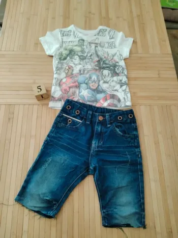 Ensemble 5ans garçon été