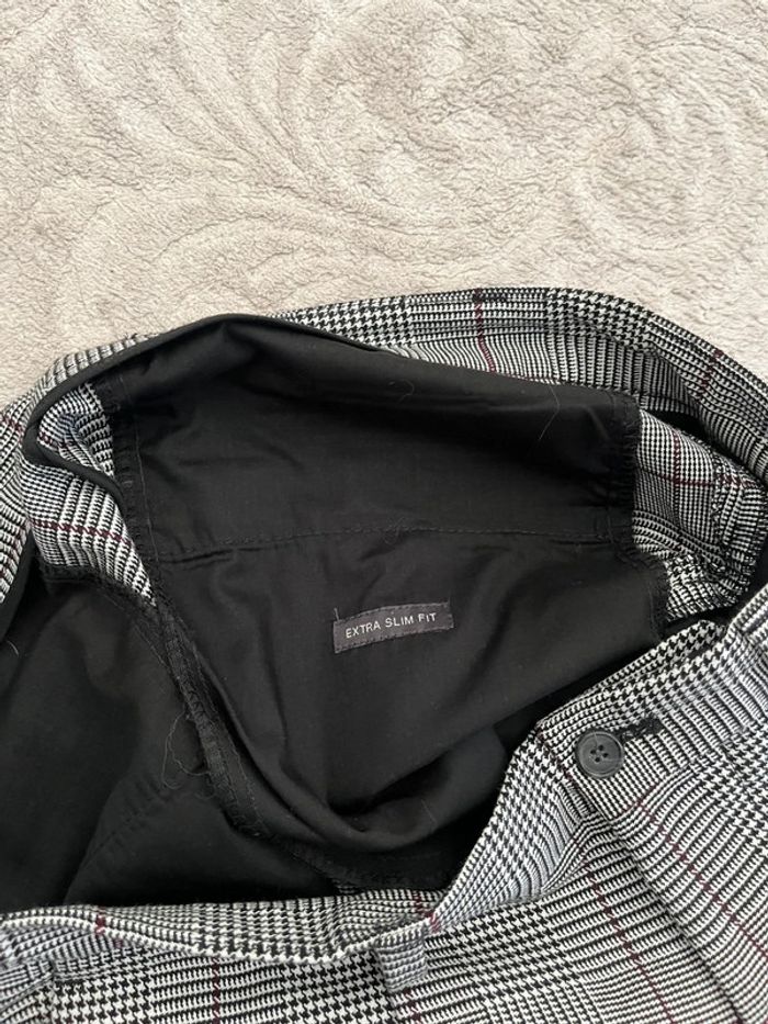 Pantalon À Carreaux Devred Pour Homme Extra Slim Fit Taille 40 - photo numéro 8