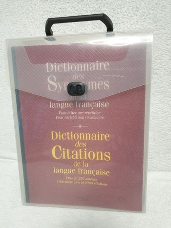 Coffret dictionnaires
