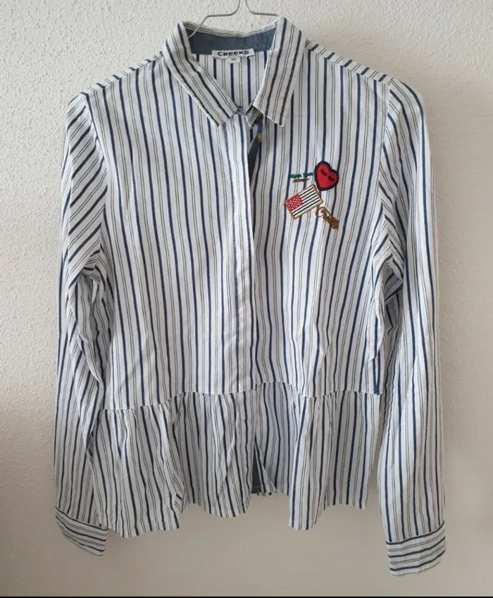 Chemise rayée creeks