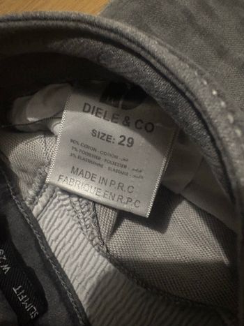 Jean gris slim fit moto Diesel & Co - W29 L32 - Très bon état