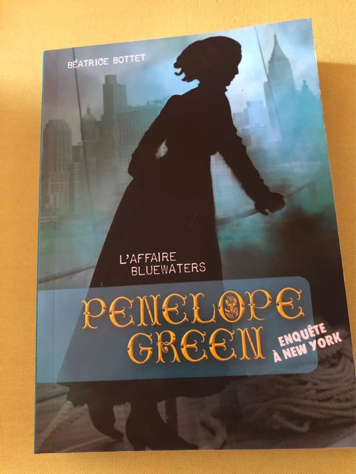Livre l’affaire bluewaters Pénélope Green
