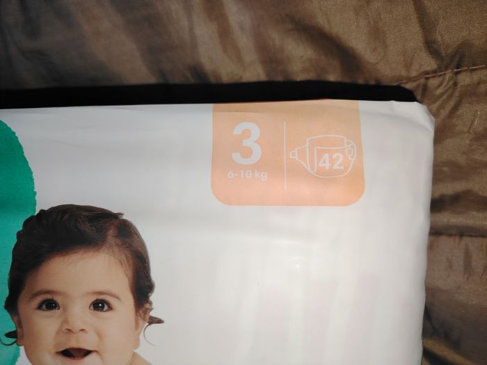 Couches Pampers harmonie taille 3 - photo numéro 2