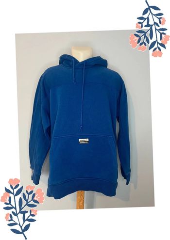 Sweat à capuche bleu Adidas – Taille M