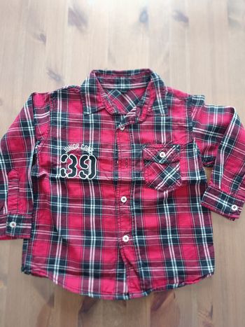 Chemise manches longues 3 ans