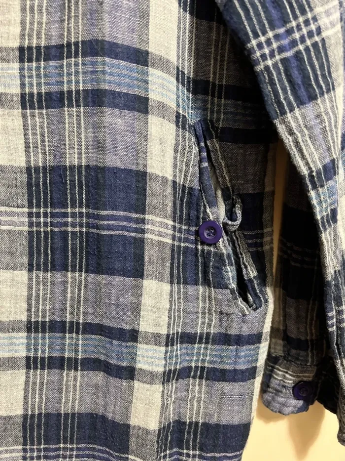Blouse à carreaux - photo numéro 2