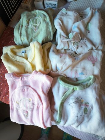 Lot pyjama polaire prématuré