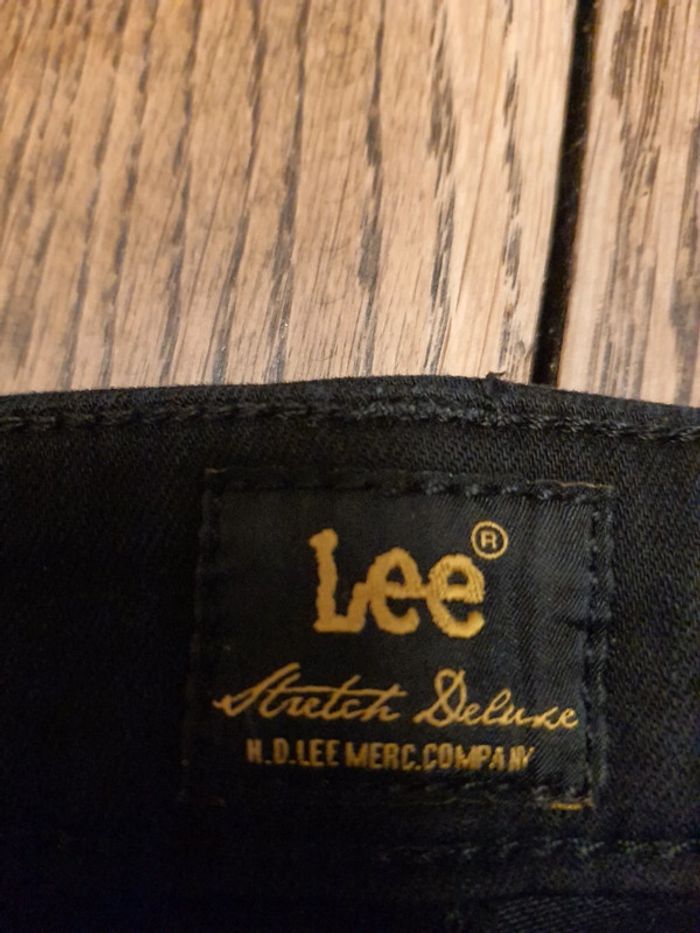 Jeans femme noir Lee W27 L 31 modèle Elly - photo numéro 4