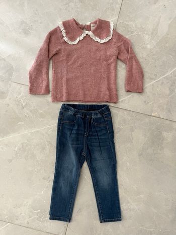 Pull + jeans 18 mois H&M