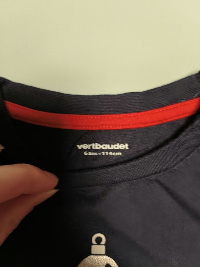 Tee-shirt manches longues Noël taille 6 ans 114 cm - photo numéro 4