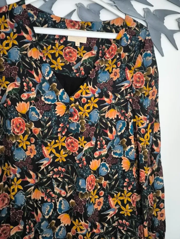 Robe Sezane fleurie 38 - photo numéro 3