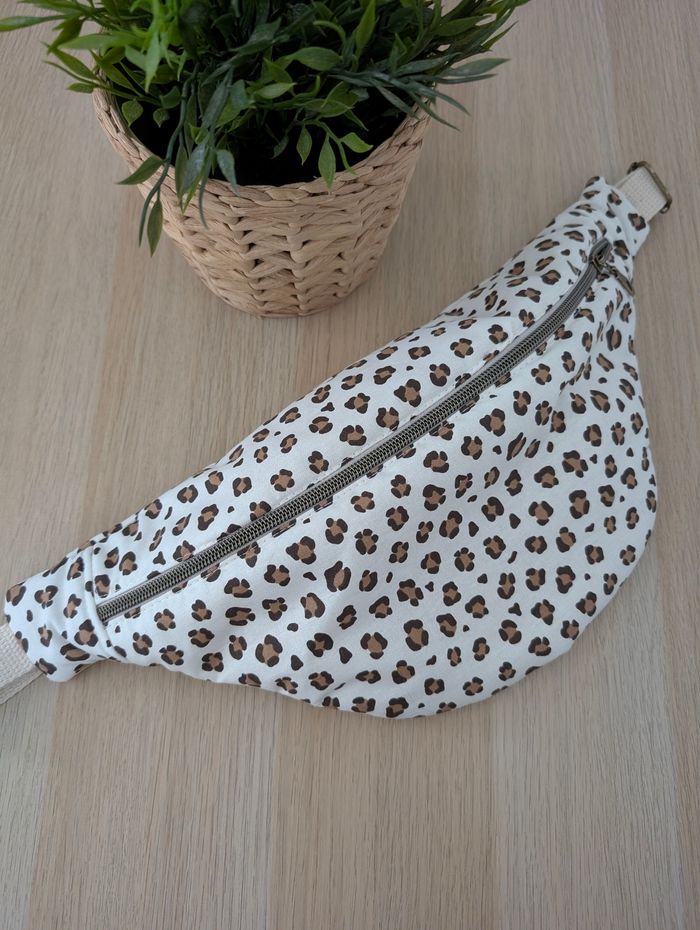 Sac banane femme leopard