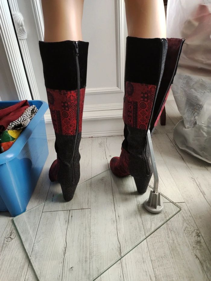 Bottes Desigual pointure 39 - photo numéro 5