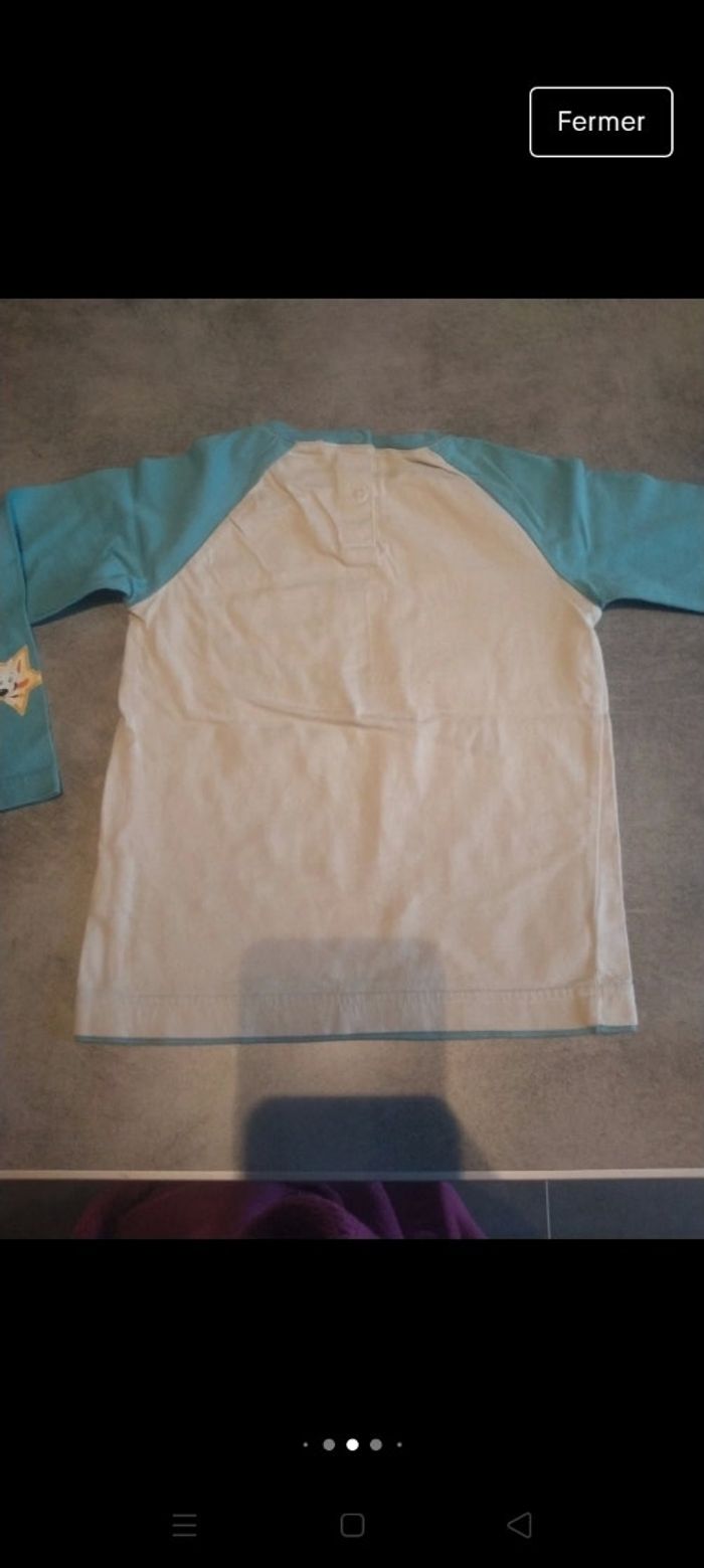 T-shirt m-l "Volt" 4 ans - photo numéro 4