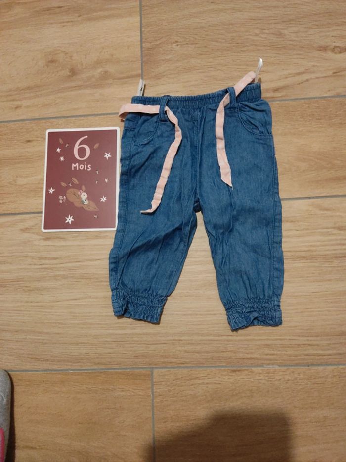 Pantalon fin smoké 6 mois - photo numéro 2