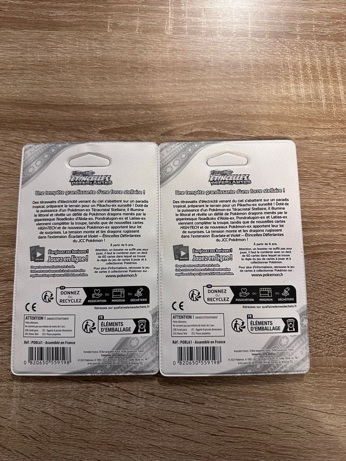 20 Blister Plastique Étincelles Déferlantes ev8 - photo numéro 2