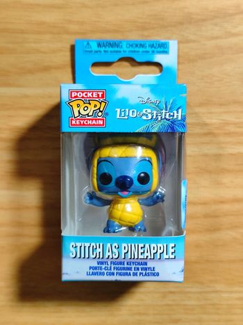 Pocket Pop! Keychain - Stitch As Pineapple (Lilo & Stitch)