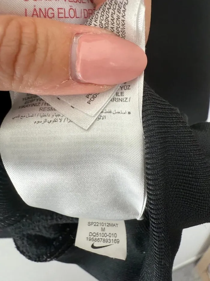 Sweat capuche zippé Nike garçon noir 137-147 cm, 10-11 ans - photo numéro 6