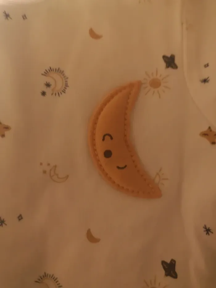 Pyjama blanc bébé - photo numéro 3