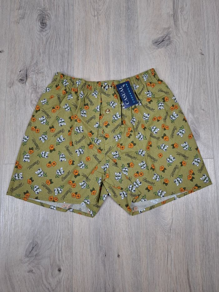 Caleçon - Casual - Homme - Kaki - Taille Xs - Neuf