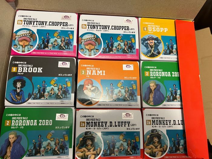 [Neuf] Lot figurine one piece Officielle (tamashii box one piece vol 2) - photo numéro 2