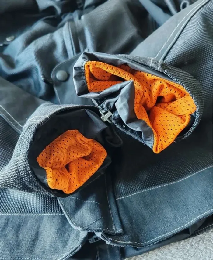 Veste de moto STT – Taille L – Noire - photo numéro 6
