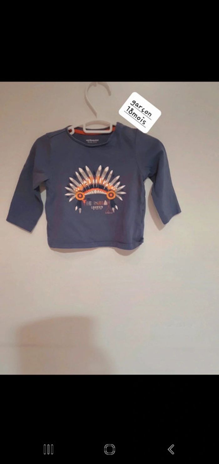 Tee-shirt manche longue 18mois
