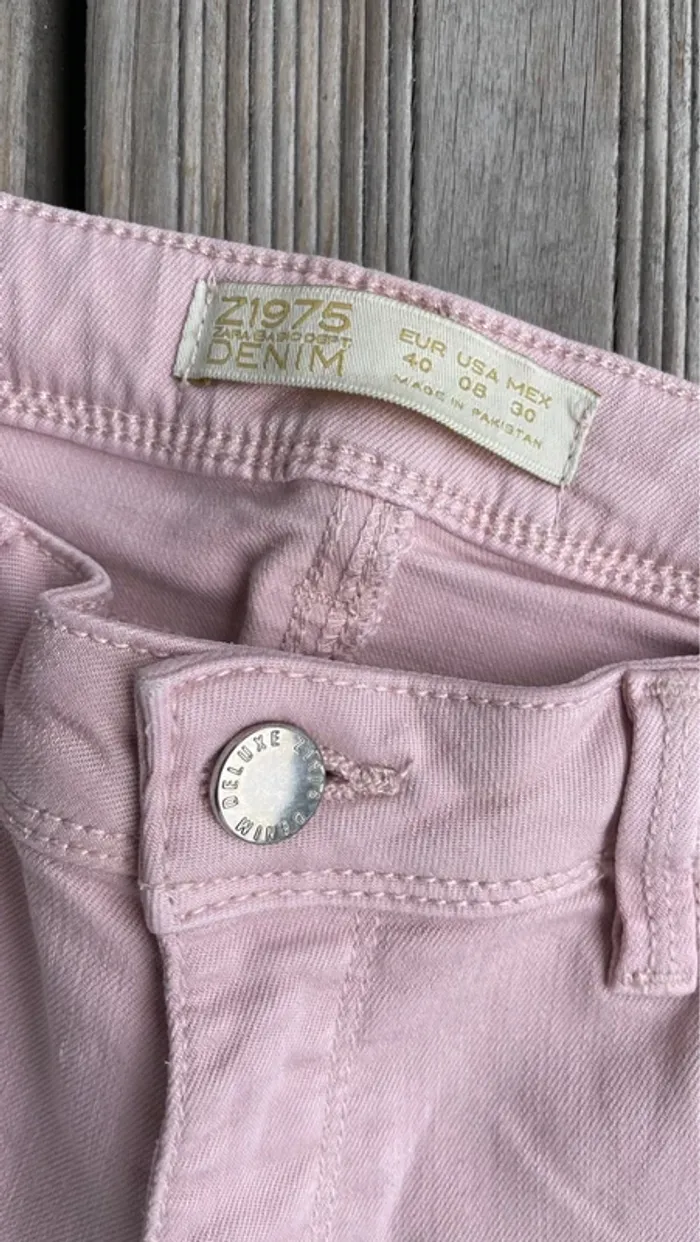 Pantalon rose _ Zara _ 40 - photo numéro 3