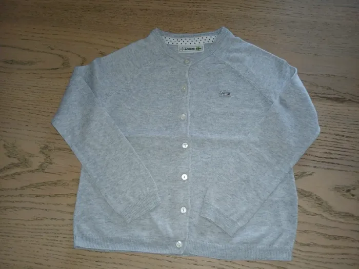 Gilet fille 8 ans