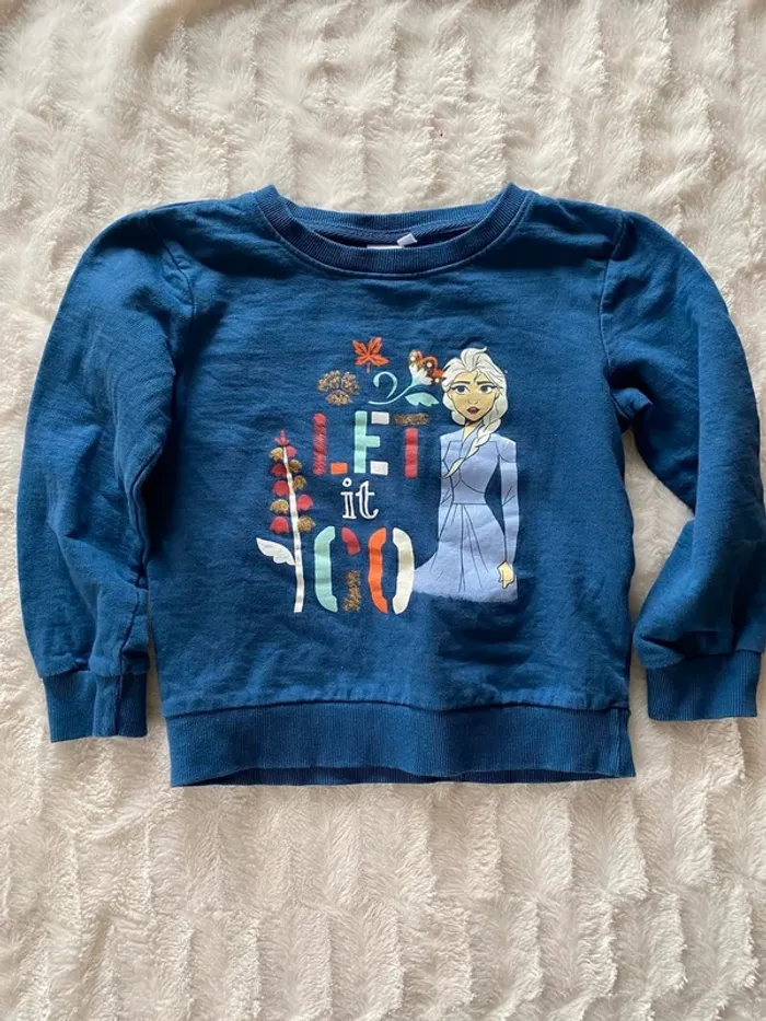 Pull la reine des neige