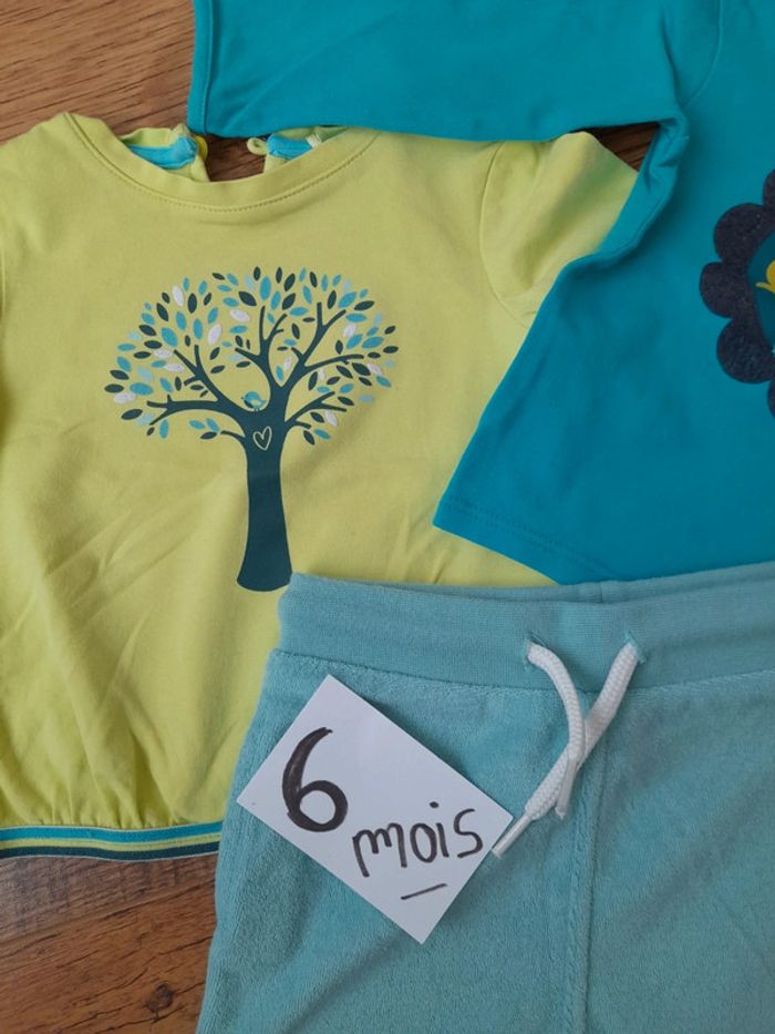 Ensemble 3 pièces 6 mois mixte - photo numéro 2