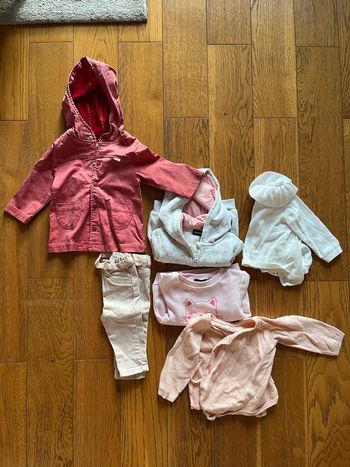 Lot vêtements bébé fille en 6 mois