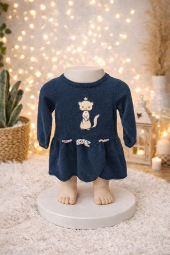 Robe-pull bébé fille 12 Mois Sergeant Major   Très mignonne !
