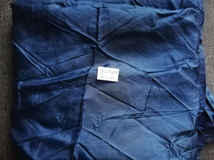 Tissu bleu 80x70cm