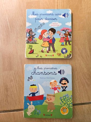 Lot de 2 livres sonores