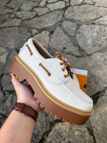Loafers Timberland Stone Street crème 39