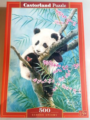 Puzzle 500 pièces "PANDA" complet