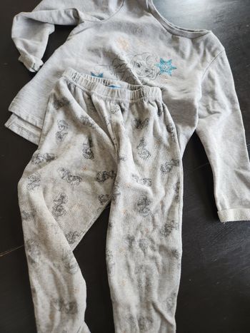 Pyjama reine des neiges 
