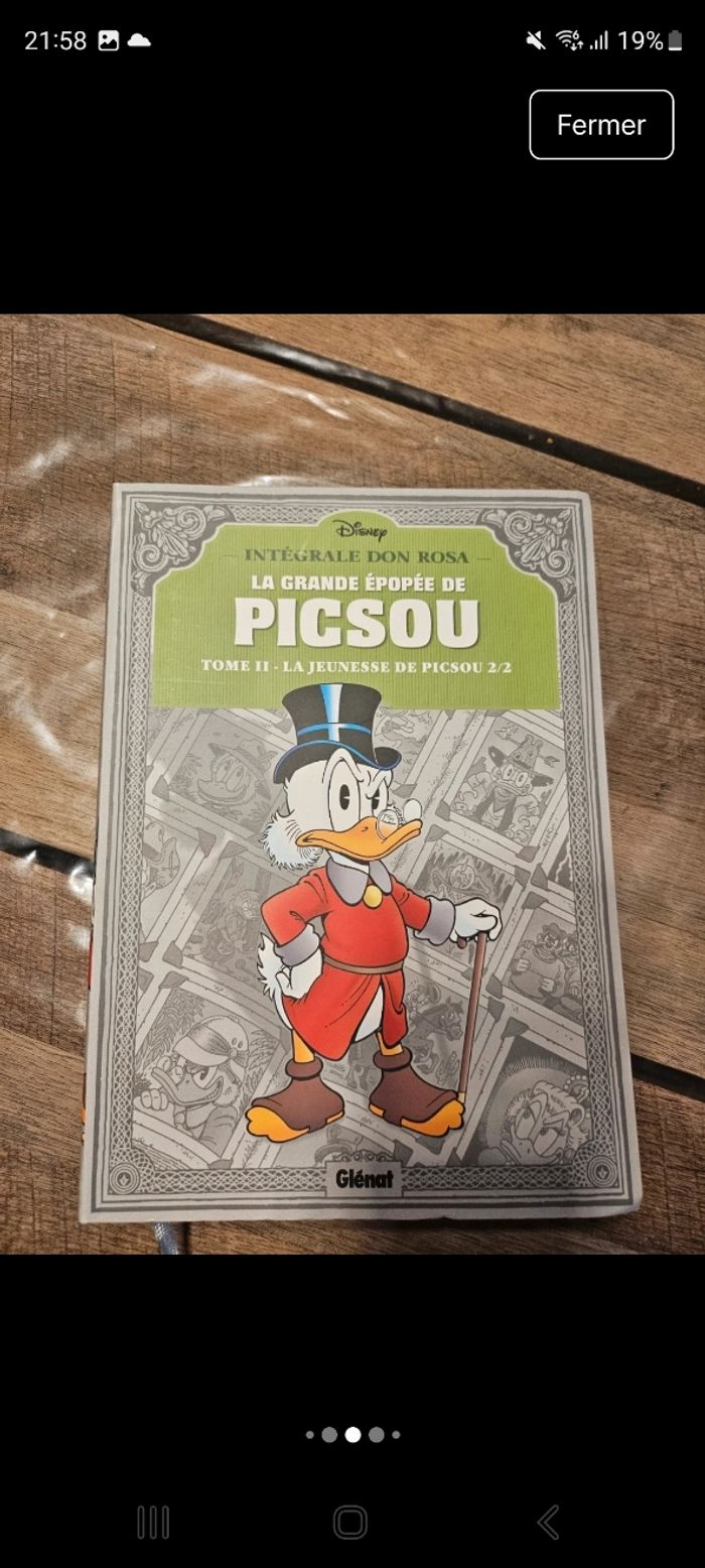 Livres la grande épopée de picsou - photo numéro 3