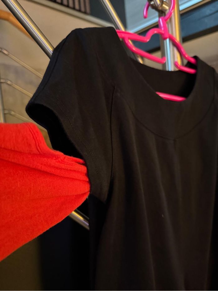 Robe manche courte noir - photo numéro 2
